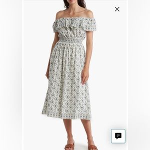 Max Studio off the shoulder Midi Dress NWT XL/L